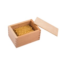Wooden Bead Box 